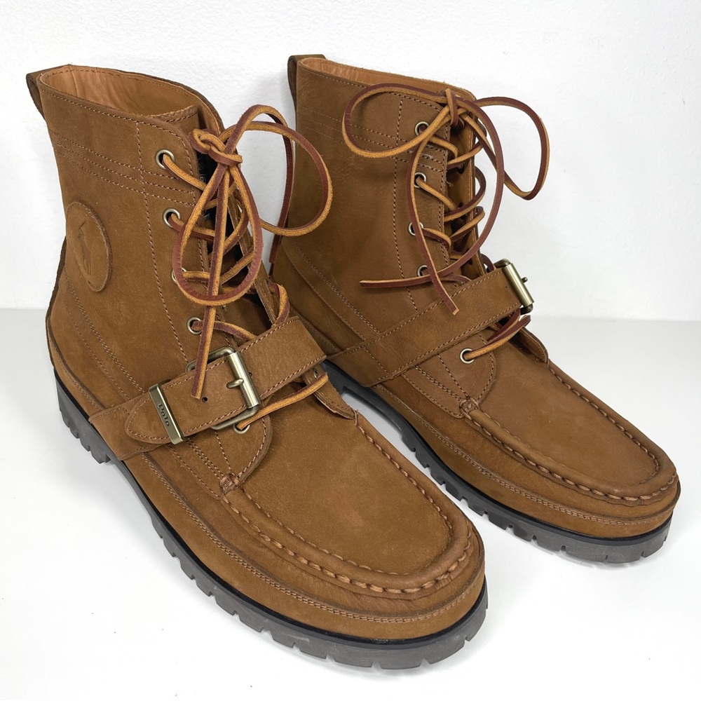Polo Ralph Lauren Leather Ranger Boots Sz 10.5
